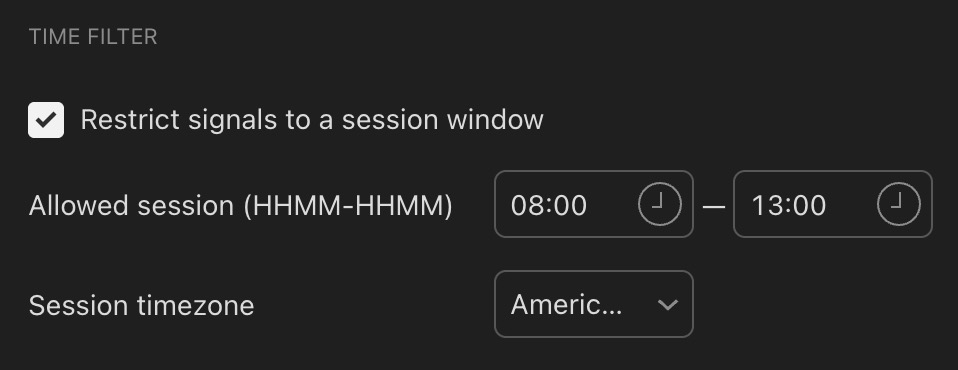Tune the session, not the code